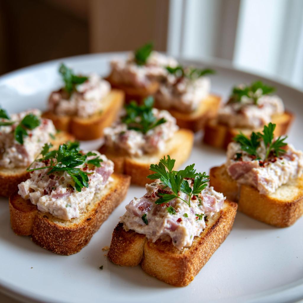 canapés navideños fáciles - Tasty