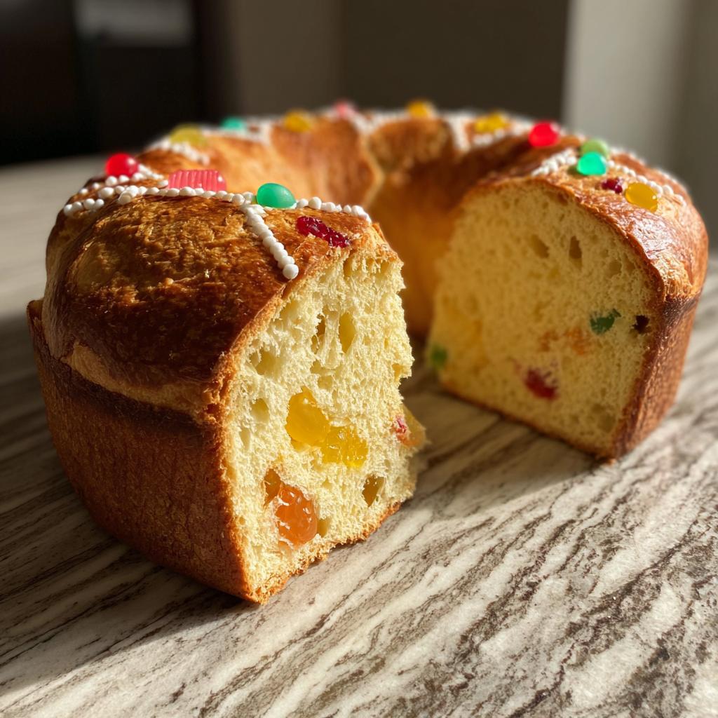 roscón de reyes casero - Tasty