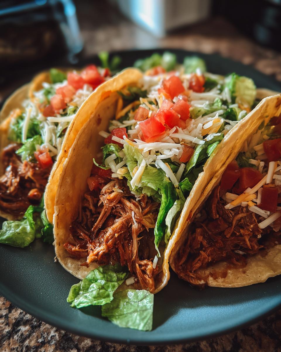 Tacos rellenos con recetas con sobras de carne, lechuga, queso y tomate fresco