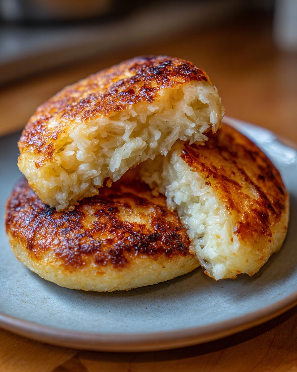 Arepas venezolanas doradas y crujientes con interior suave y esponjoso en un plato.